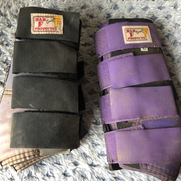 Bar F Other Barf Double Lock Splint Boots Full Set Lavender Purple Medium Poshmark